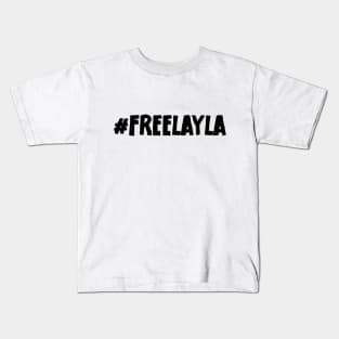 #freelayla Mallorca Party Schlager Free Layla Kids T-Shirt